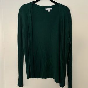 New York & Company Emerald Green Cardigan